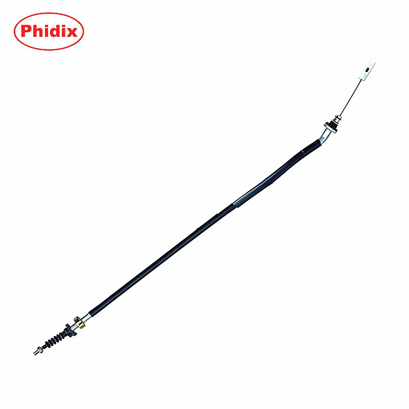 Plated Carbon Steel Auto Clutch & Black Brake Control Cable | Customizable Lengths And Fittings 1