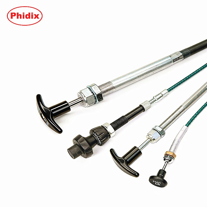 Various Types Of Control Cable Handles – Quick-Install Knob, Lever, And T-Bar Handles For Push-Pull Control Cables 1