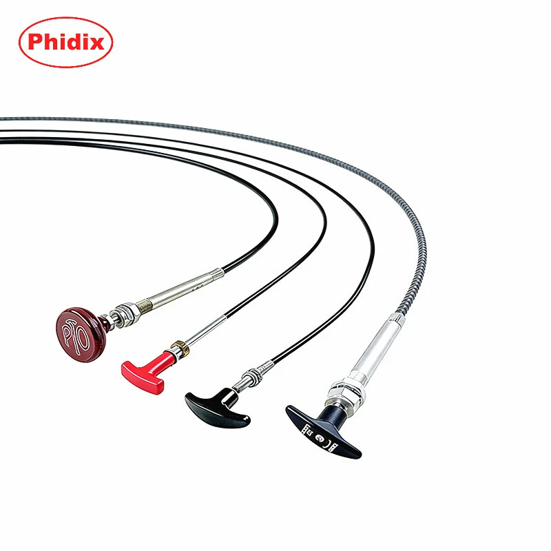 Heavy-Duty Control Cable Handles For Mechanical Push-Pull Systems– T-Handles, Twist Lock & Knob Options 1