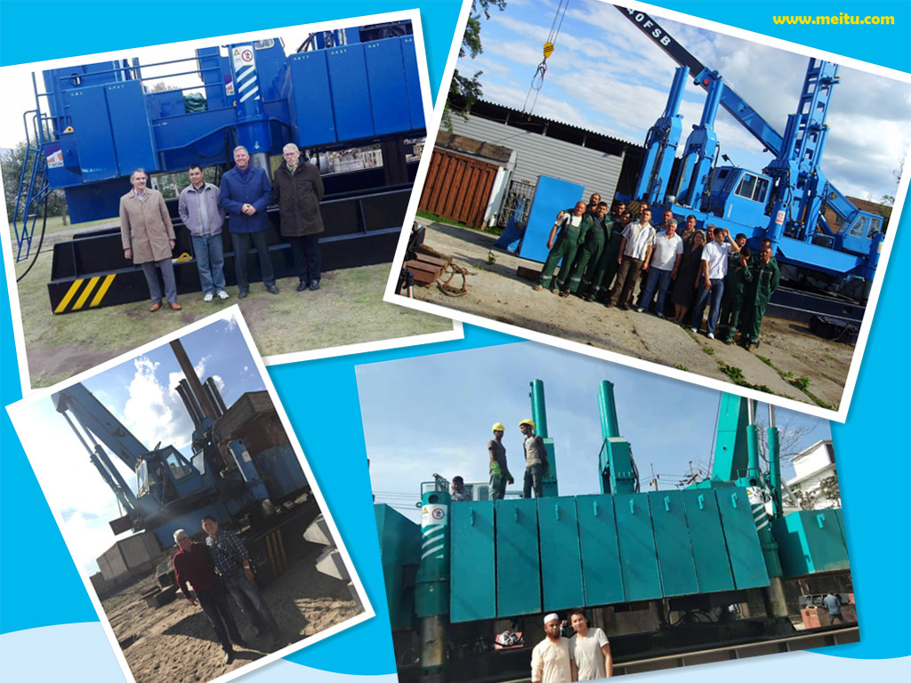 T-works - bored pile drilling rig for diameter 600mm to 1000mm Bored Pile Drilling Rig 5