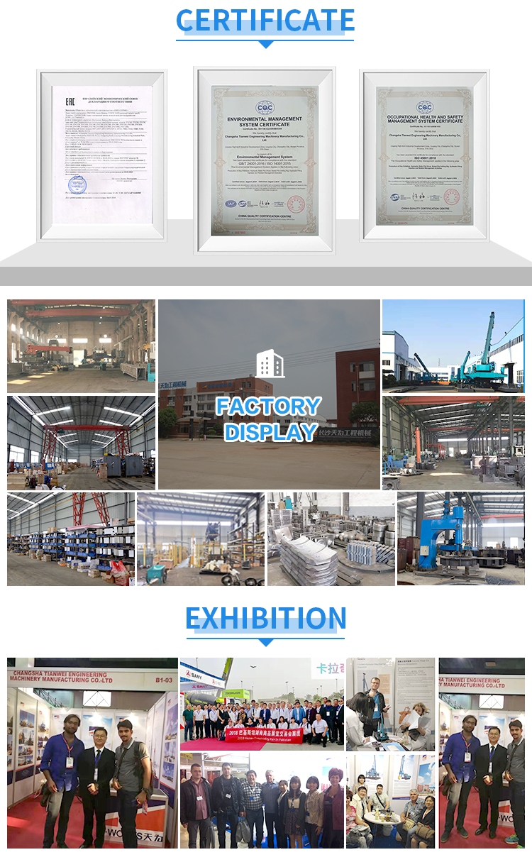 High Pressure Hydraulic Jack In Piling Machine , Pile Foundation Equipment