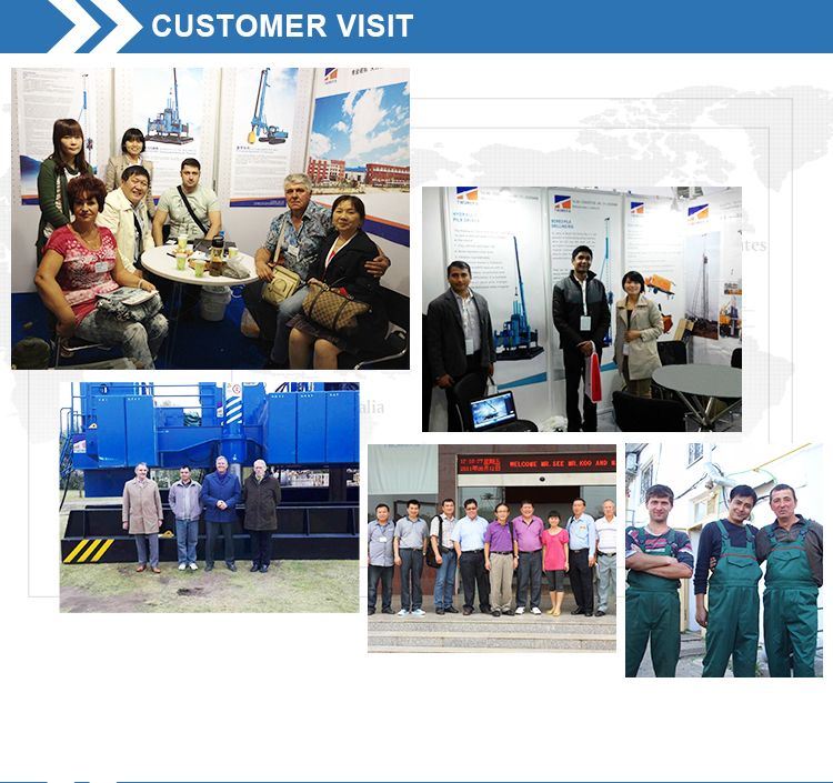 5T-16T Hydraulic pile hammer for precast cast concrete