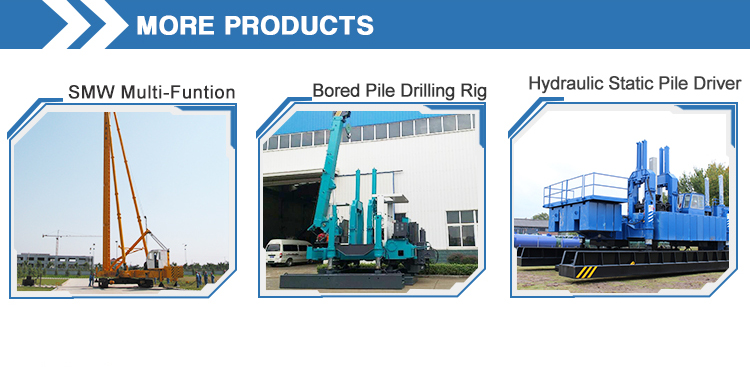 T-works - 5T-16T Hydraulic pile hammer for precast cast concrete hydraulic piling hammer 9