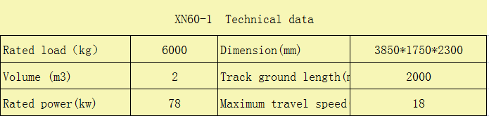 6ton Mini crawler dump truck for transportation for sale