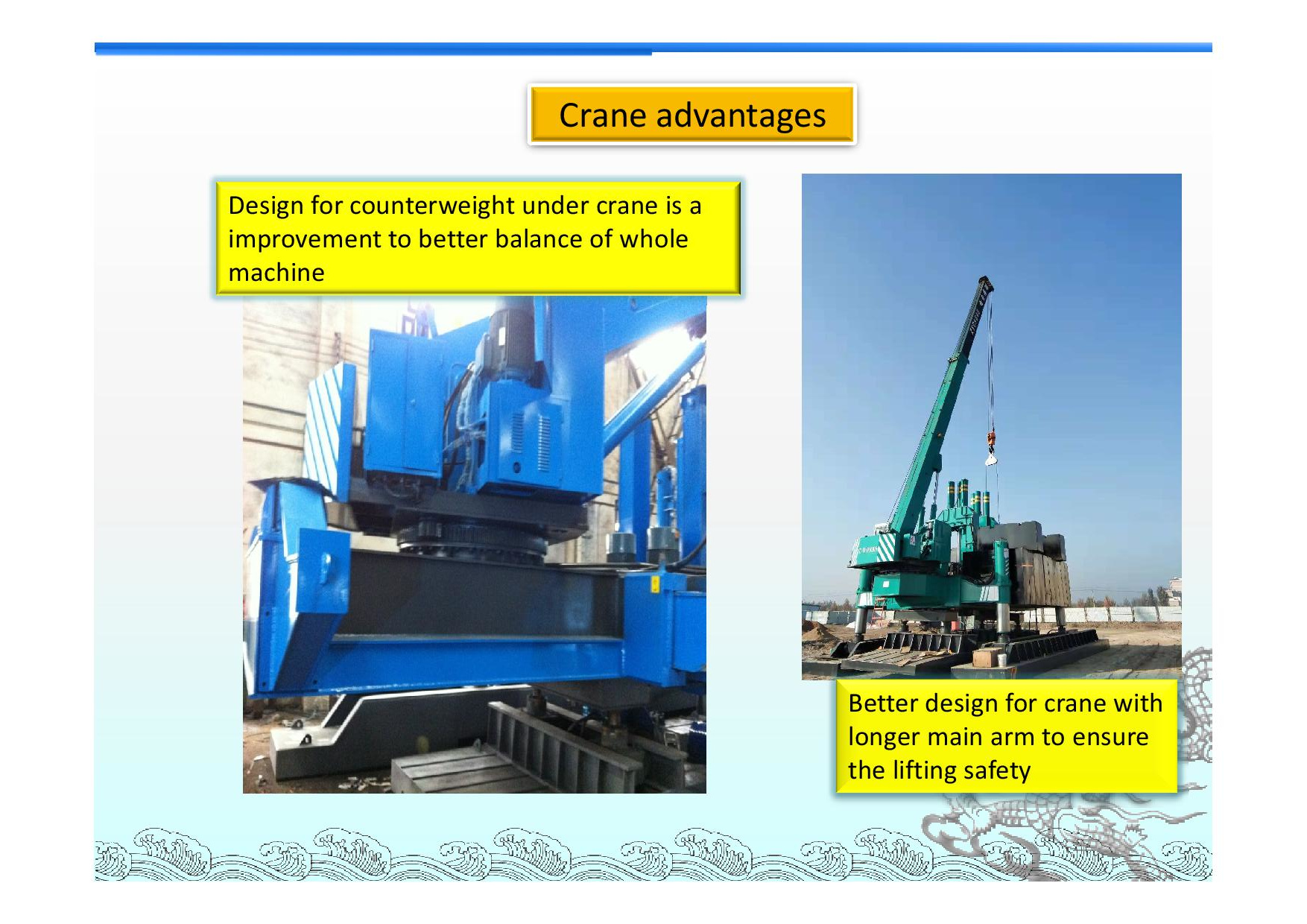 ZYC500B hydraulic static pile driver/ used drilling rig/used piling machinery
