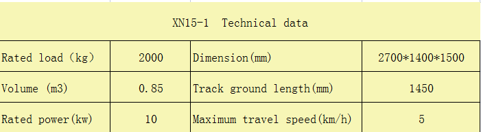 2 ton Mini crawler dump truck for transportation for sale