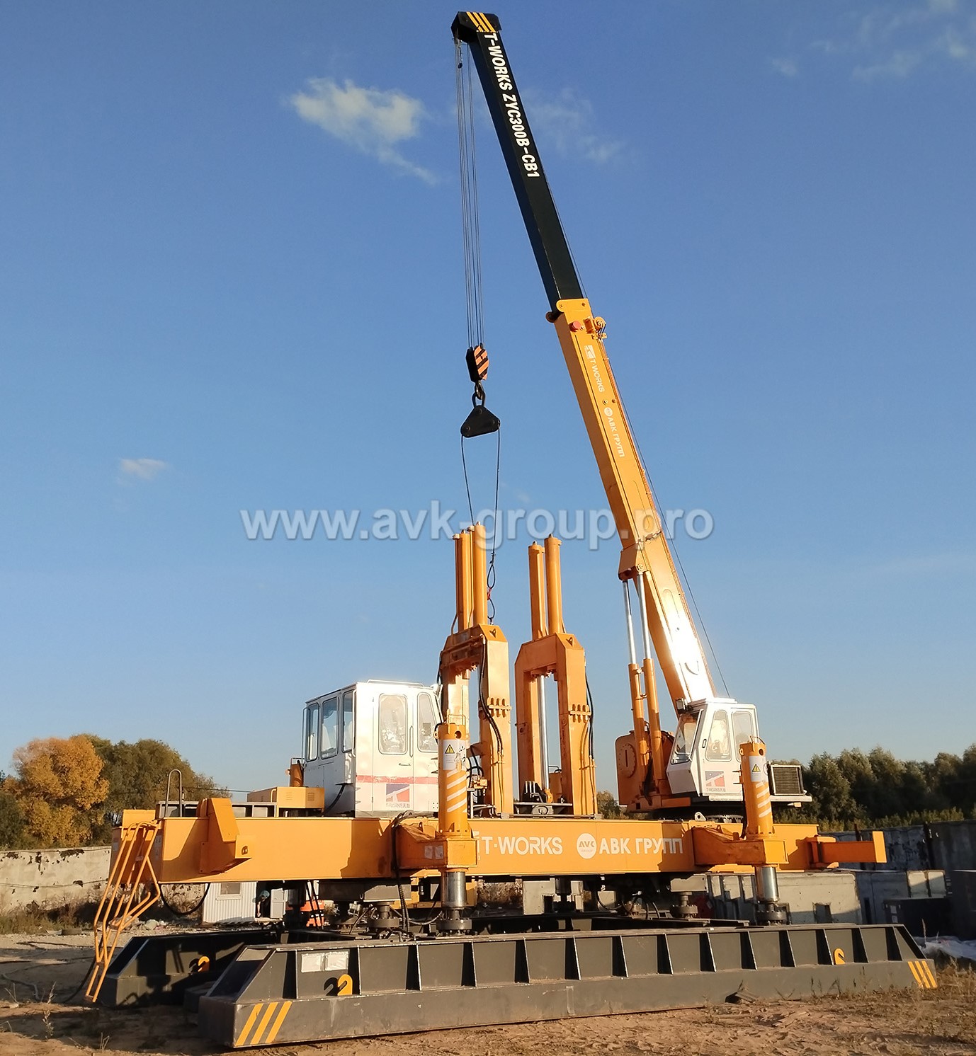  Quality hydraulic static pile driver Manufacturer | T-works 