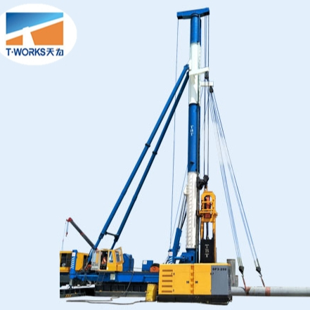 T-works - Newly hand bore hammer piles hydraulic air pressure drilling machine hydraulic piling hammer 1