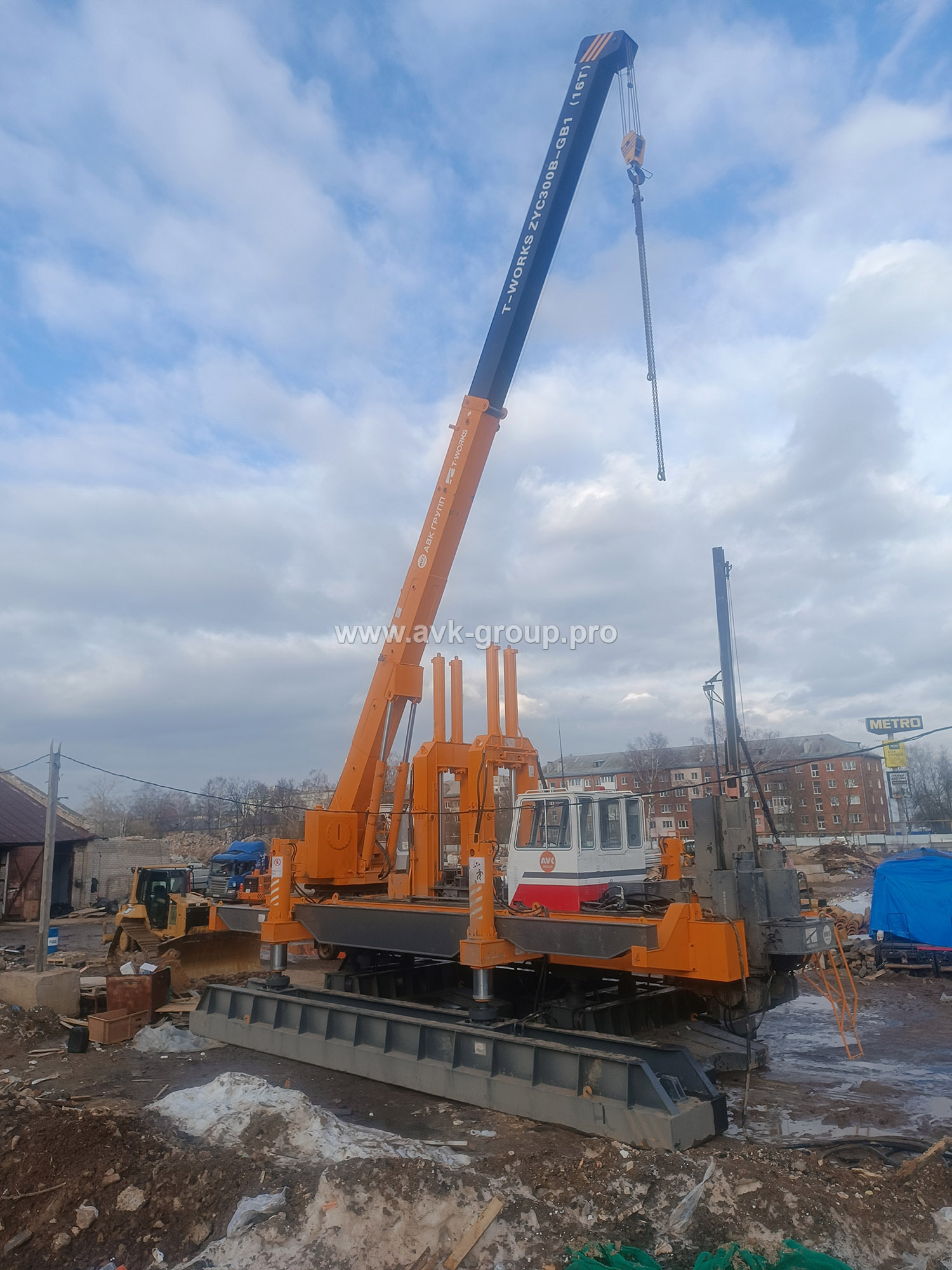  Quality static pile driver Manufacturer | T-works 