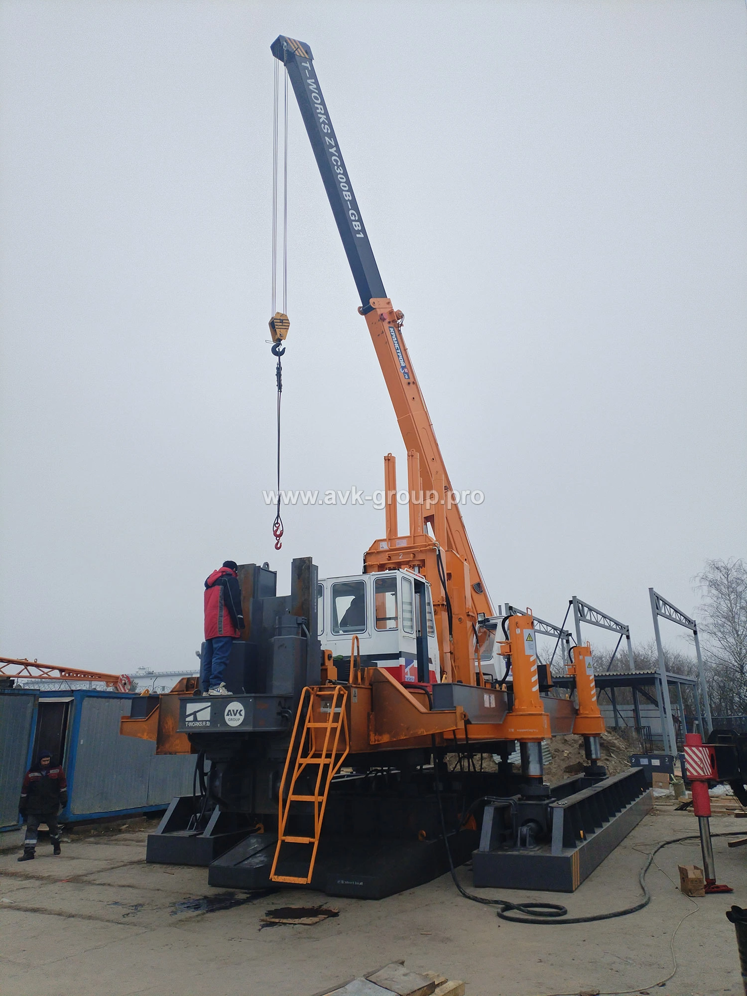 Customized hydraulic static pile driver manufacturers From China | T-works 1