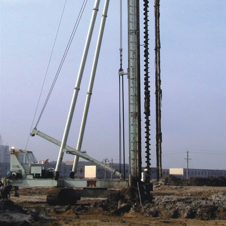T-works - bored pile drilling rig for diameter 600mm to 1000mm with high efficiency Bored Pile Drilling Rig 1