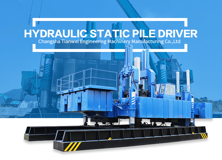 how facbricate & install a hydraulic staic pile driver by a Simple Supplier & manufacturers | T-works? | 1
