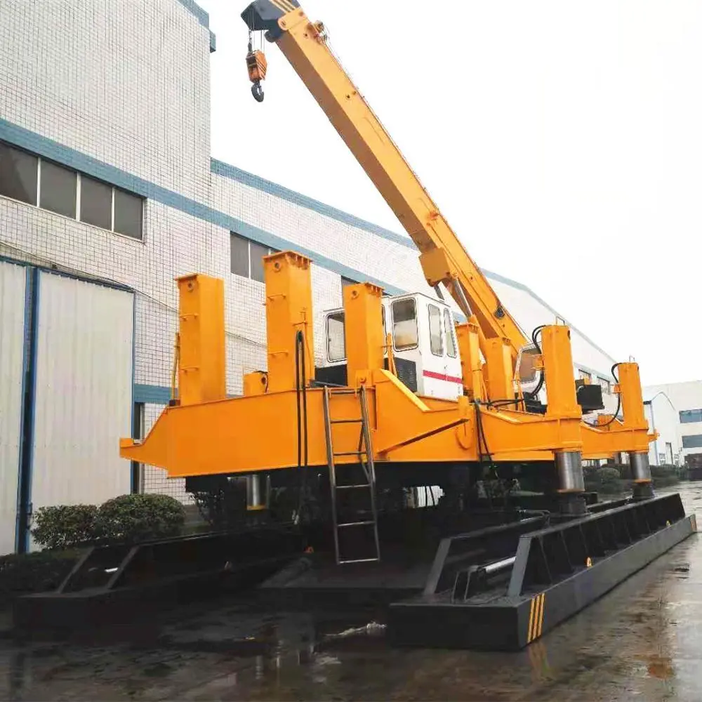 T-works - Hydraulic pile driving machine ZYC460 for precast pile driving Hydraulic Static Pile Driver 1