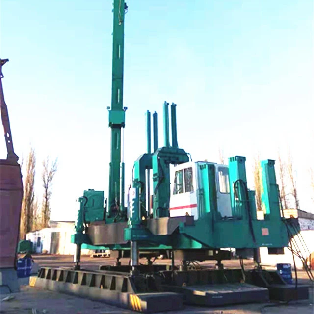 T-works - T-works ZYC360t construction piling machine for concrete pile driving Hydraulic Static Pile Driver 1