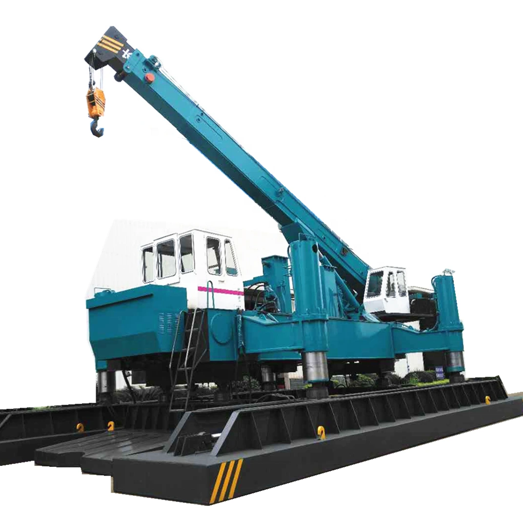 T-works - 600Tons hydraulic static pile driver for Construction works 1