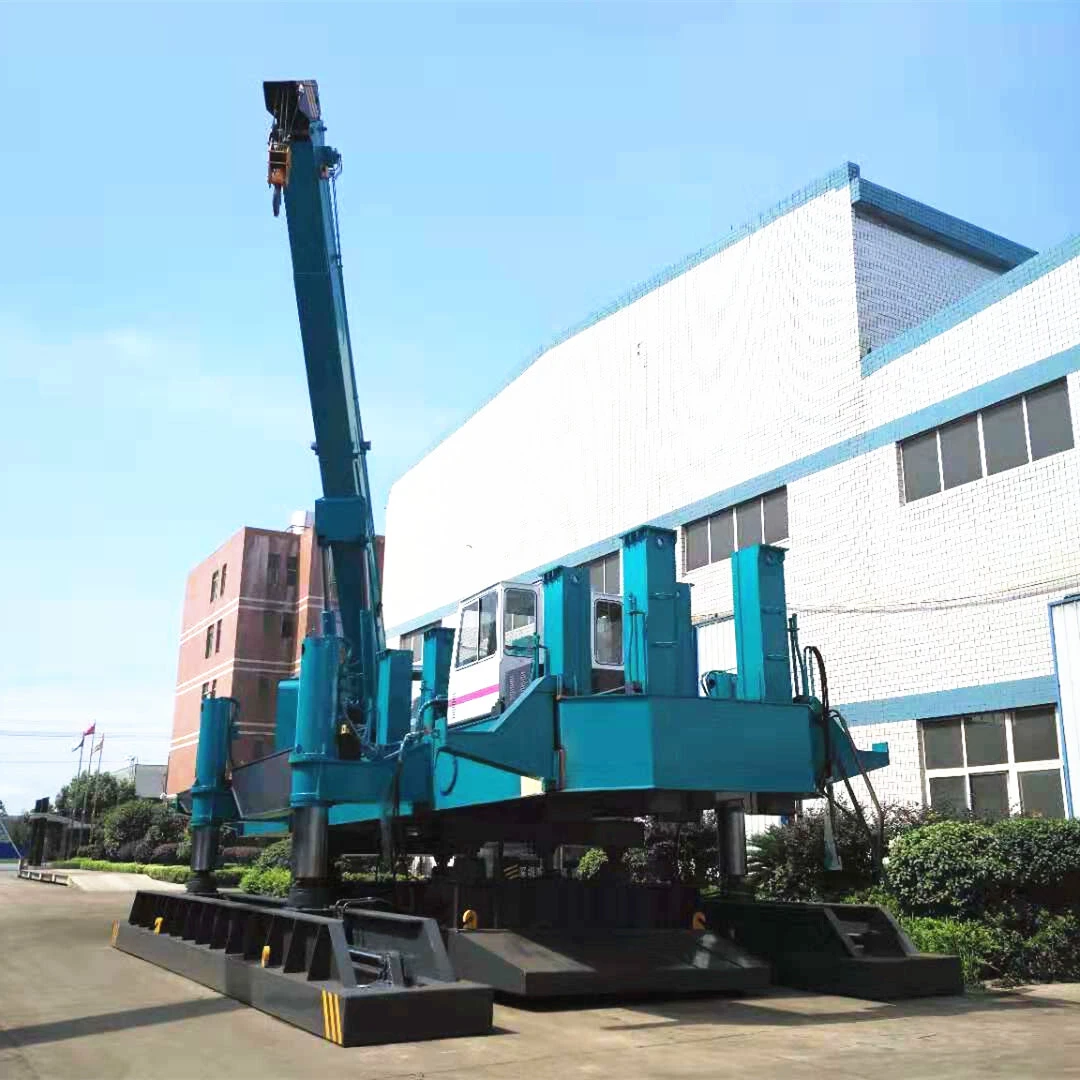T-works - ZYC460 hydraulic pile driver for PHC silent piling 1