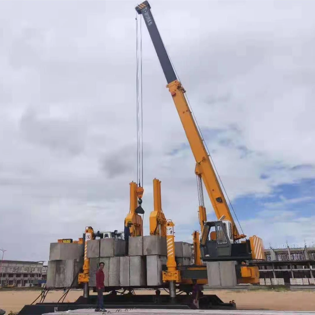 T-works  ZYC180 new piling machine for concrete piles and used pile driver Hydraulic Static Pile Driver 1