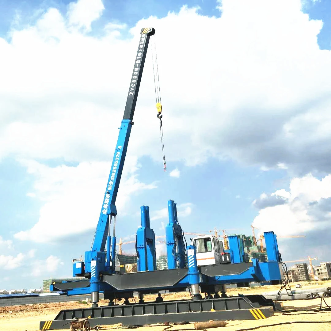 T-works new hydraulic static pile driver with hydraulic pile breaker ZYC700B-B1 Hydraulic Static Pile Driver 1