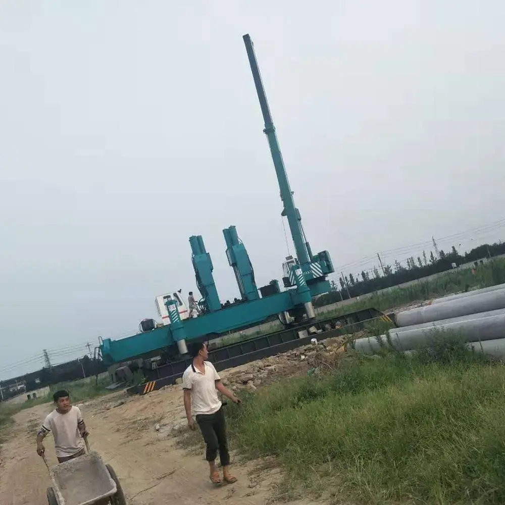 T-works - ZYC500B-B Hydraulic pile drivers for piling foundation for phc pile without noise 1