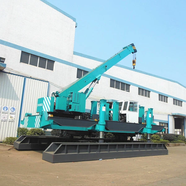 T-works - ZYC700T Tianwei Hydraulic piling jacking in machine 1