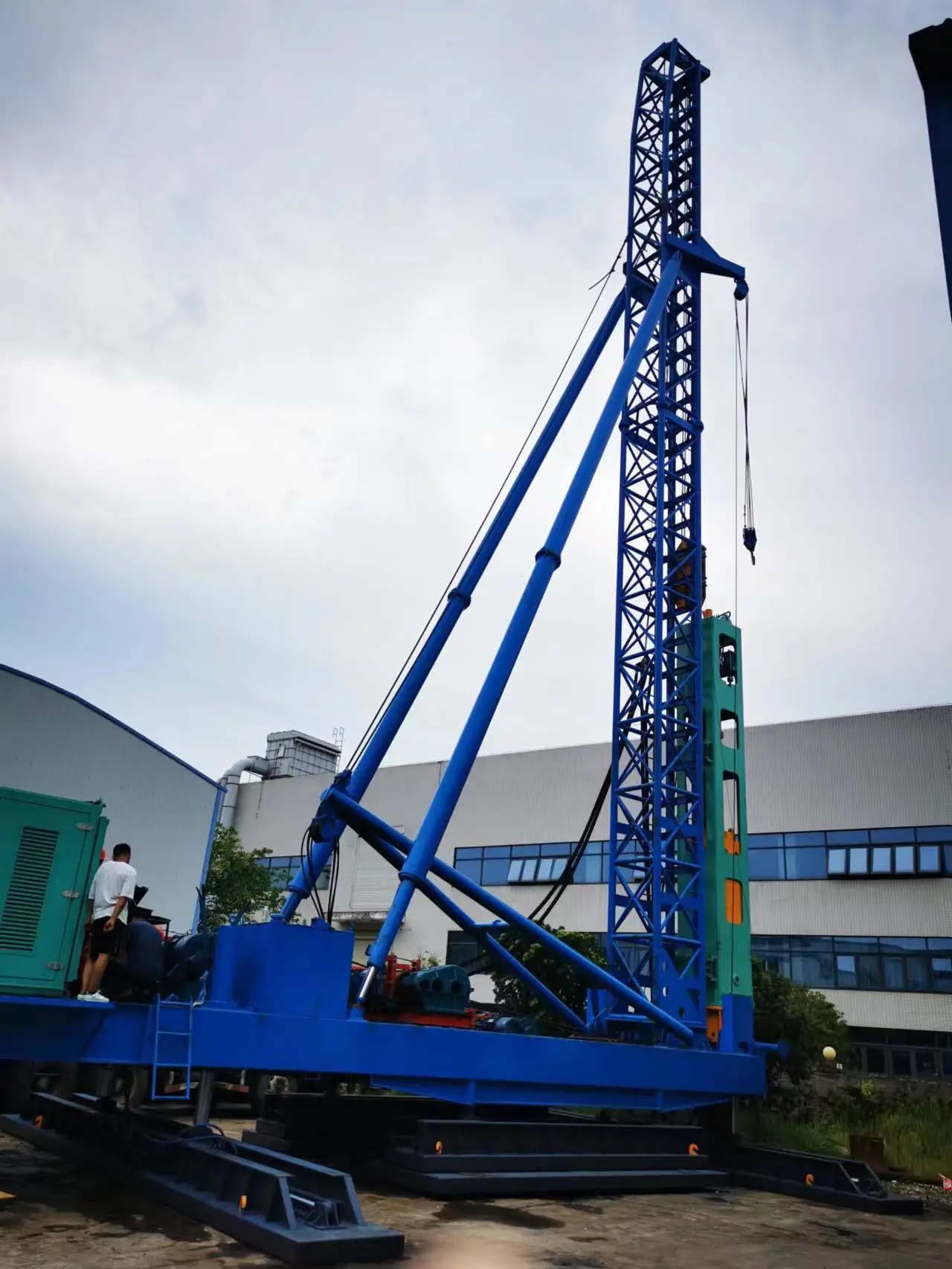 T-works - High pile forming quality piling drilling hammer hydraulic piling hammer 1