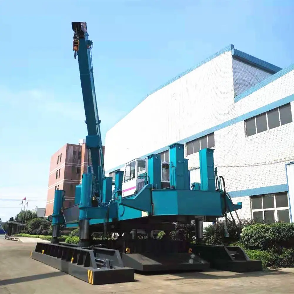 T-works - ZYC180 piling machine for concrete piles and used pile driver Hydraulic Static Pile Driver 1