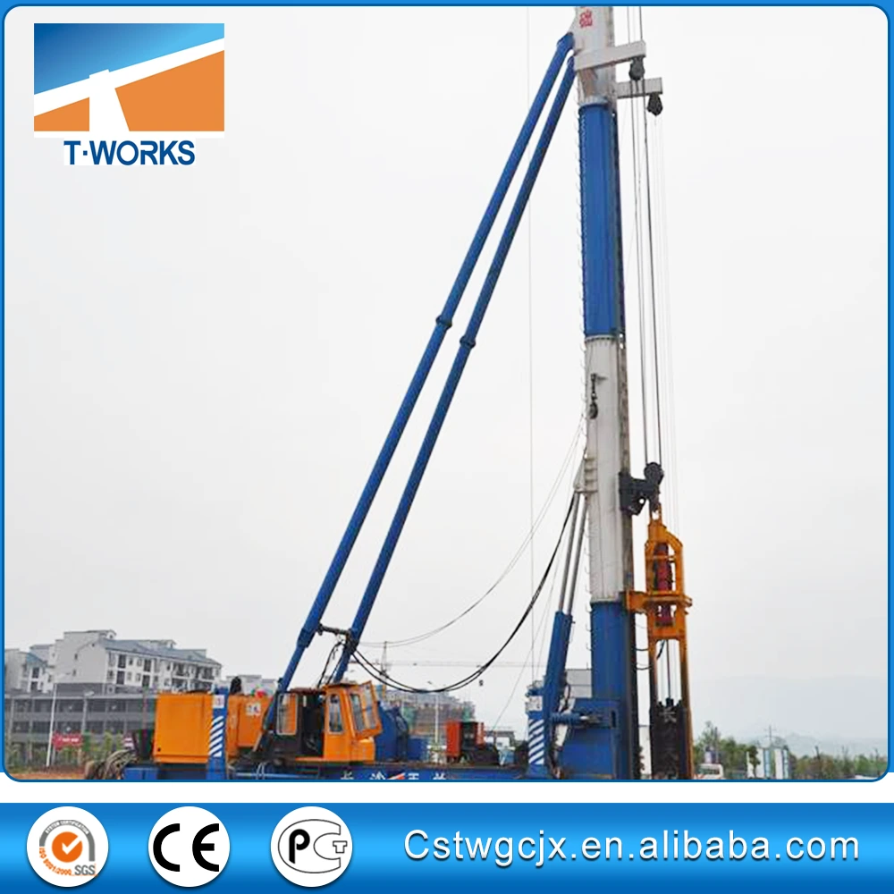 T-works - 7T Hydraulic piling hammer and hydraulic impact hammer for pile driving hydraulic piling hammer 1