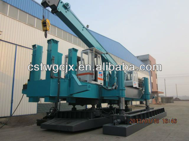 T-works - T-WORKS Hydraulic Static Pile Driver ZYC280 Hydraulic Static Pile Driver 3