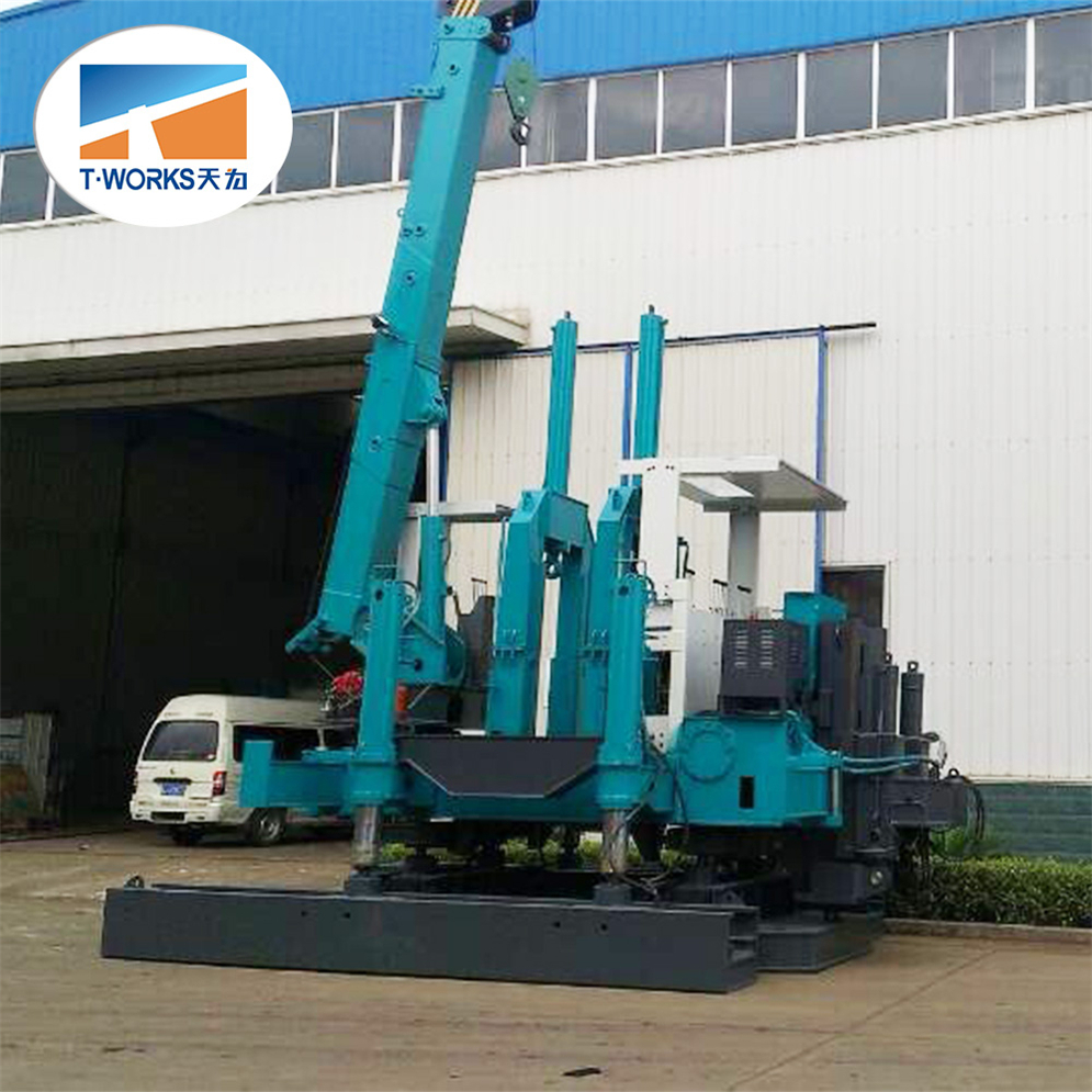 T-works - Hydraulic Silent Bore Pile Driver Pile Machine Hydraulic Static Pile Driver 1