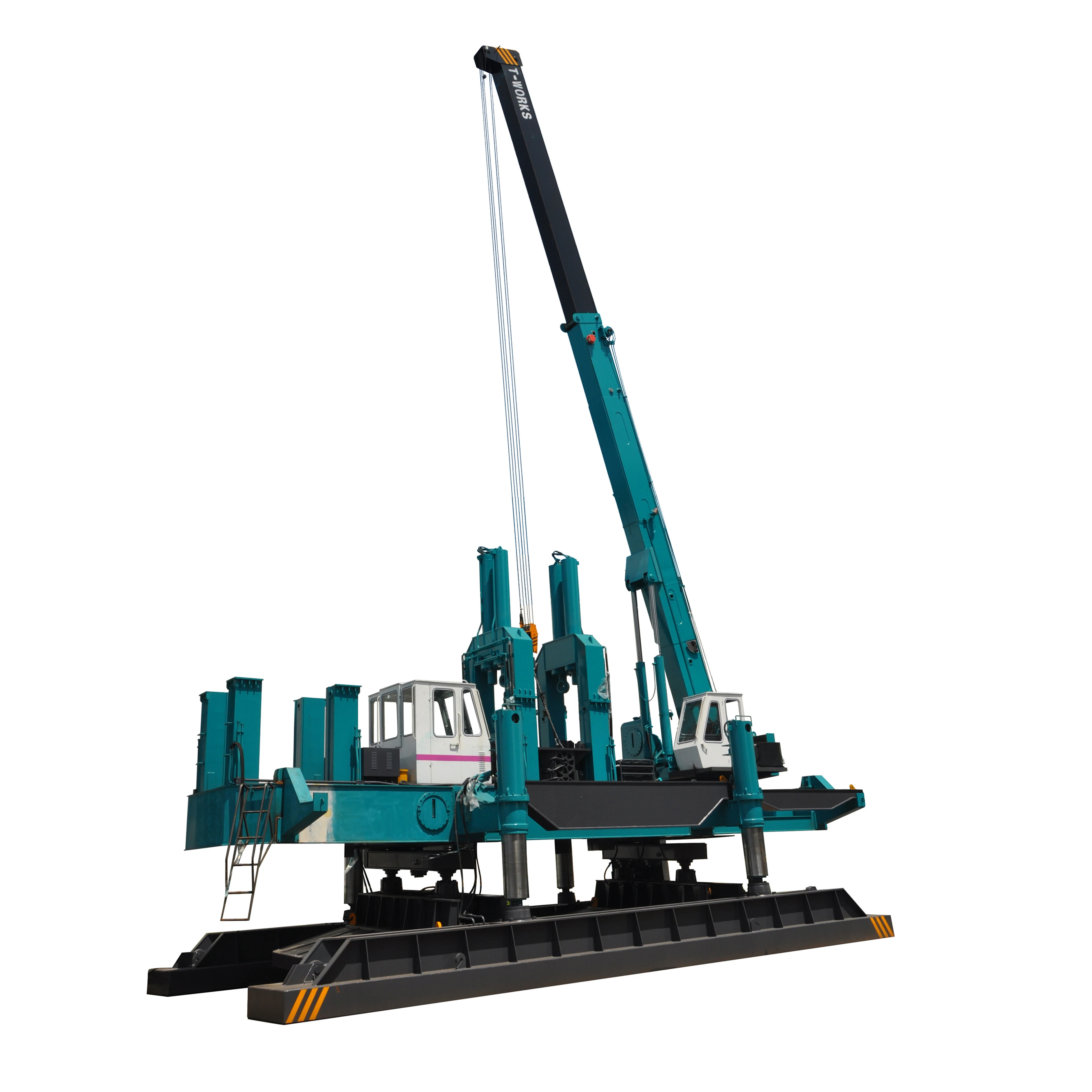 T-works - ZYC360 jacking pile machine for spun pile and square concrete pile 1