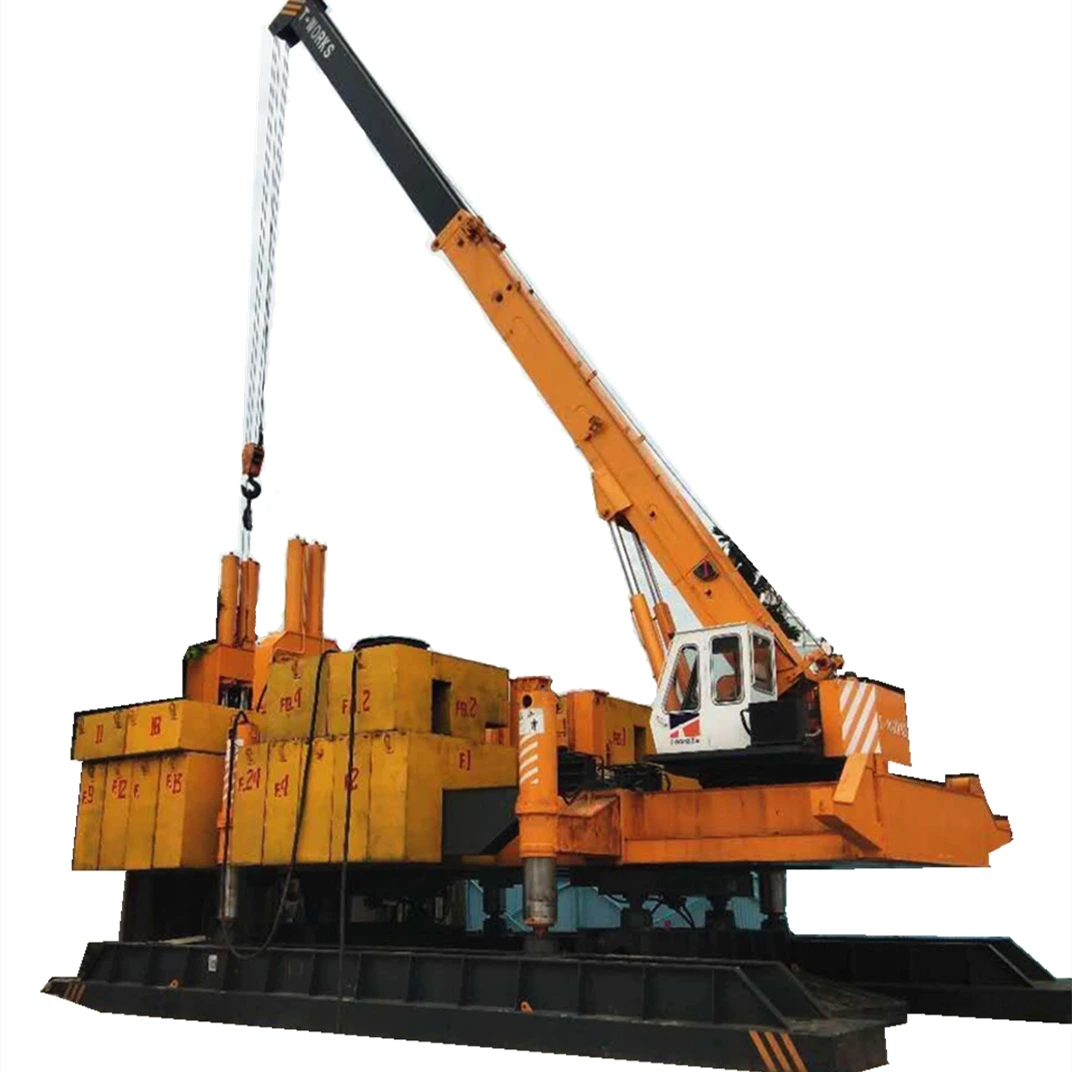 T-works - Silent Pile Driving Machine for Concrete Pile Foundation With Fast Piling Speed and Low Noise 1