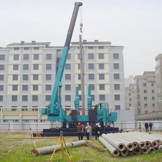 T-works - Hot sale New T-works ZYC700 ZY 600 ZYC460 electric post driver for jacking precast concrete pile Hydraulic Static Pile Driver 1