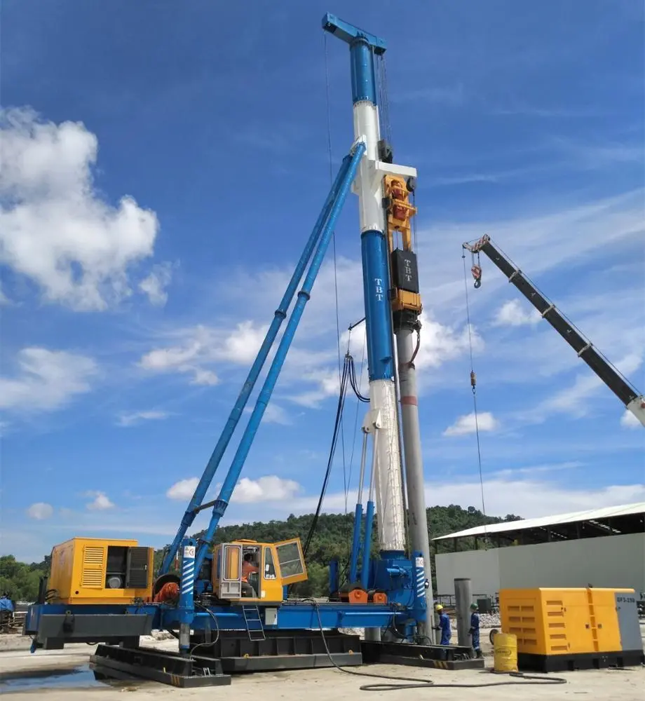 T-works - T-works drop hammer pile driver 11T hydraulic piling hammer 1