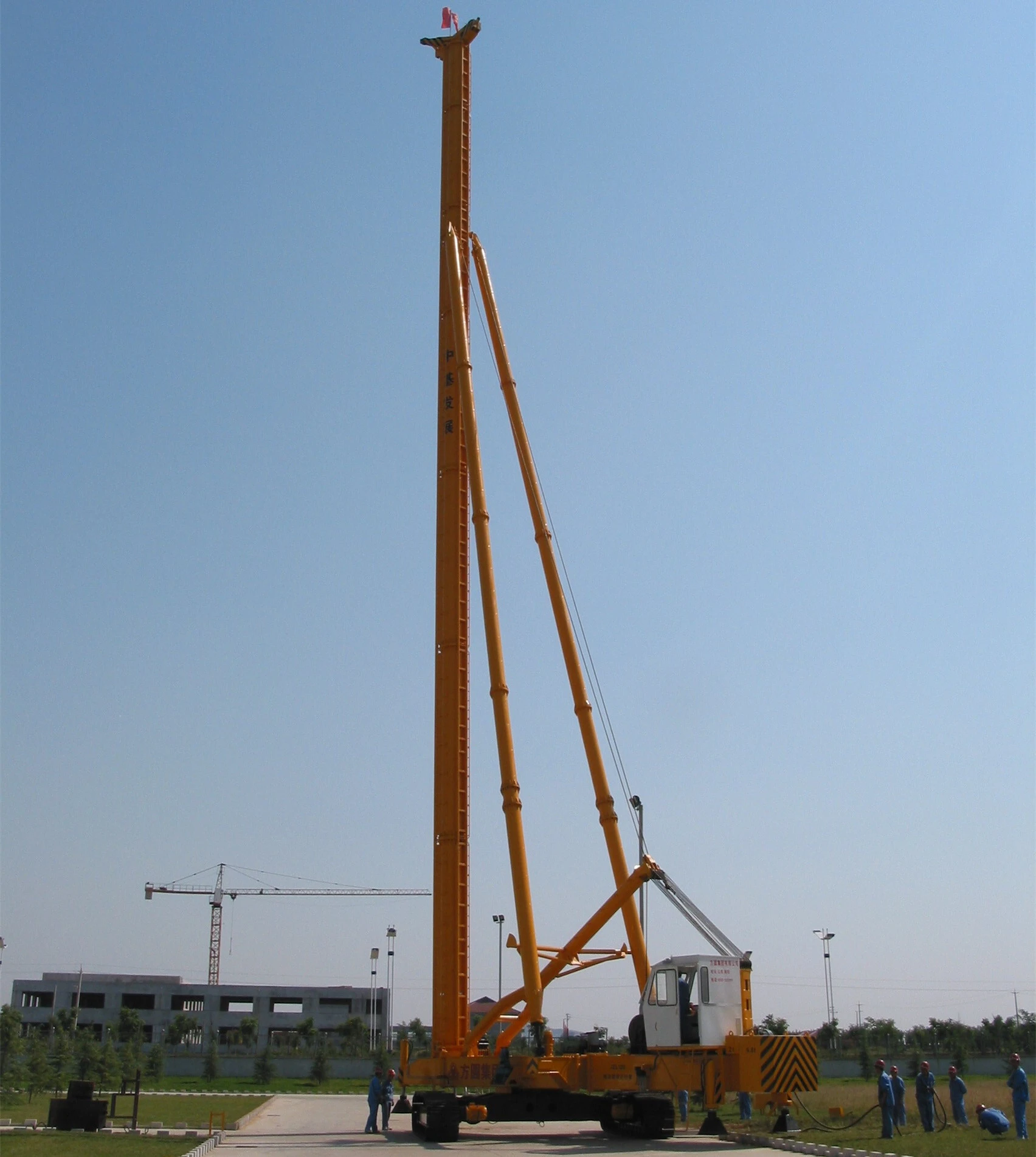 T-works - screw bored pile drilling rig Bored Pile Drilling Rig 1