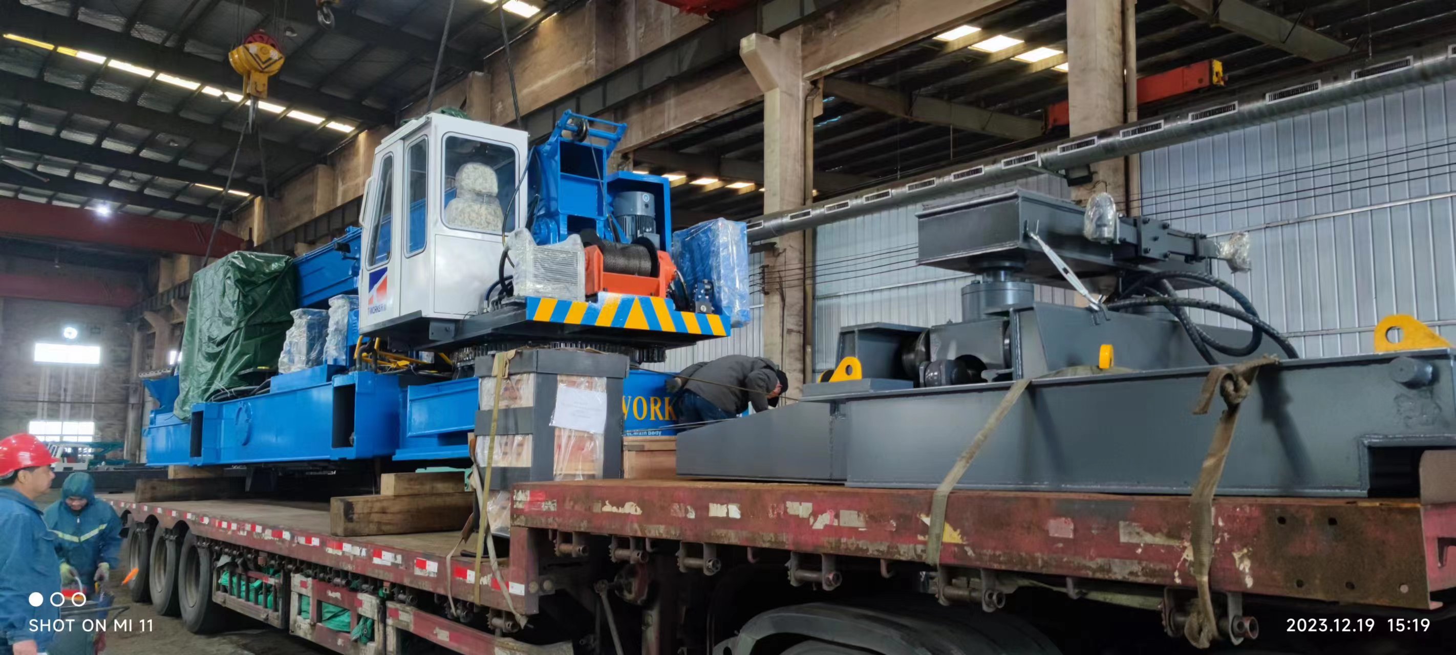 Busy delivery for hydraulic static pile driver to South East Asia countries | T-works 3