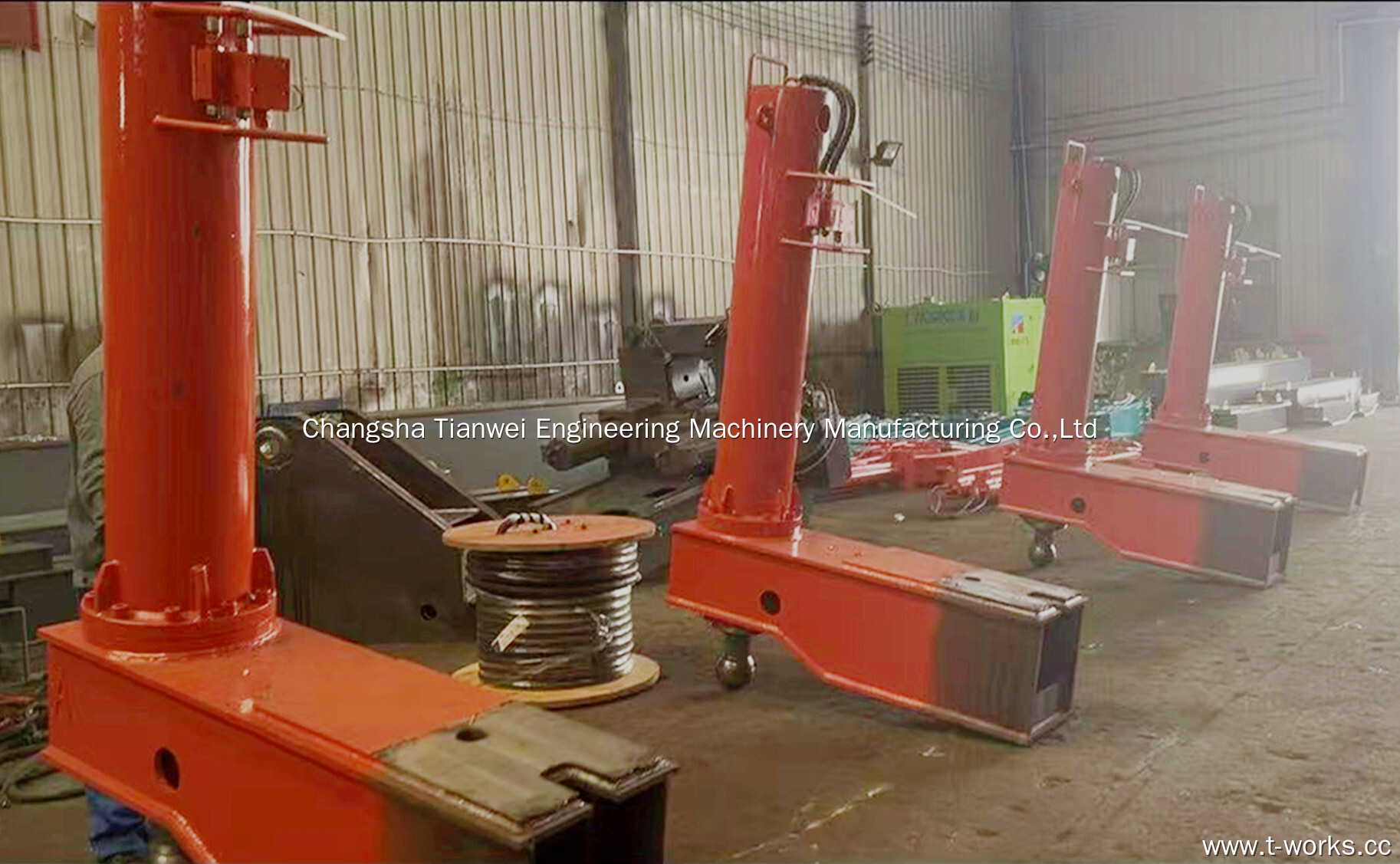 Efficient Dismantling ! Witness the Full Process of Dismantling and Shipping T-works 180T Pile Driver Machine 3