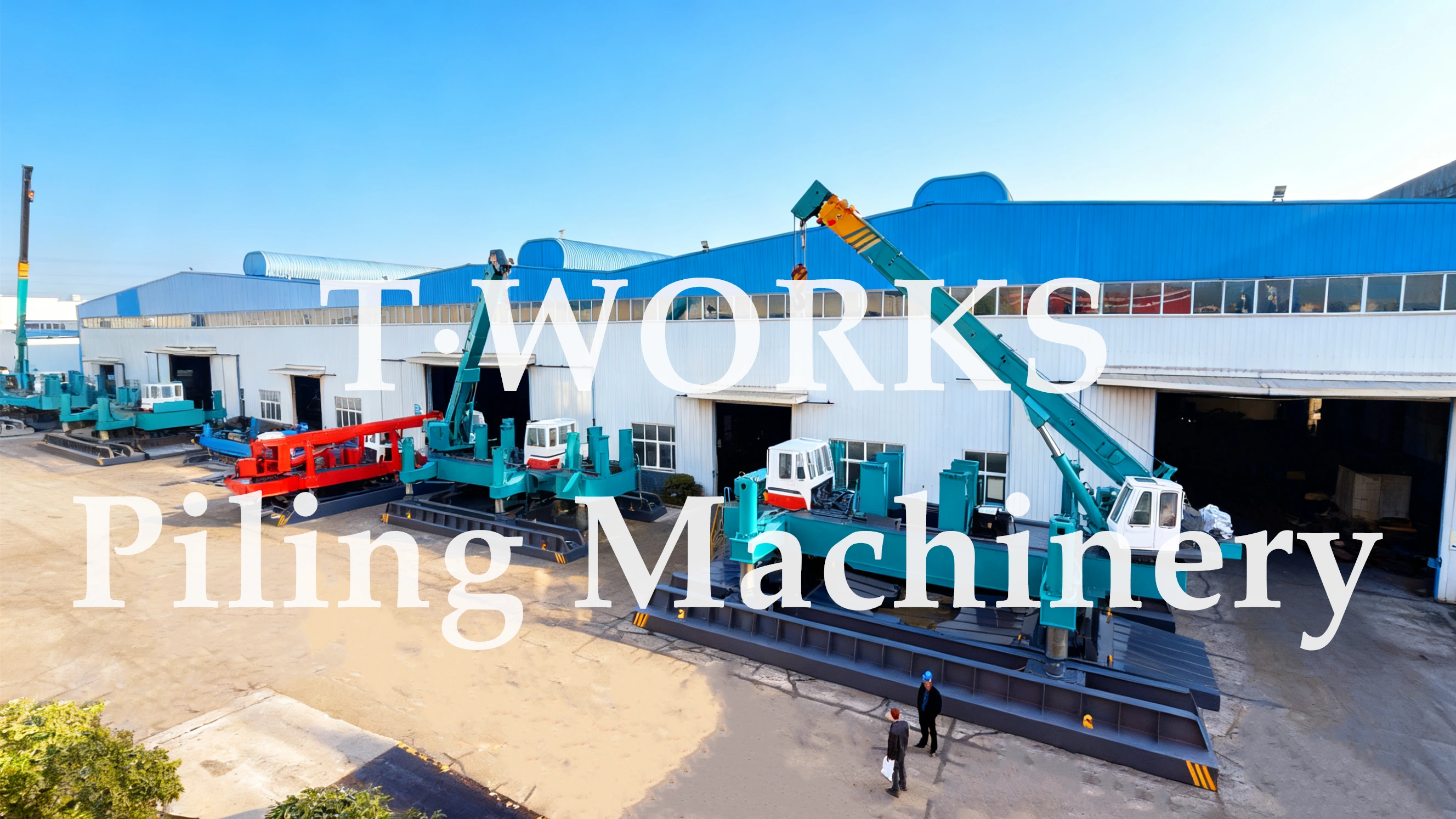Customized ZYC960 Ton Hydraulic Static Pile Driving Machine manufacturers From China | T-works 1