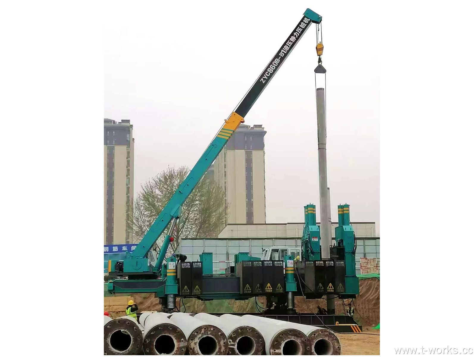 The Ultimate Hydraulic Static Pile Driver for Your Projects? | T-works 3