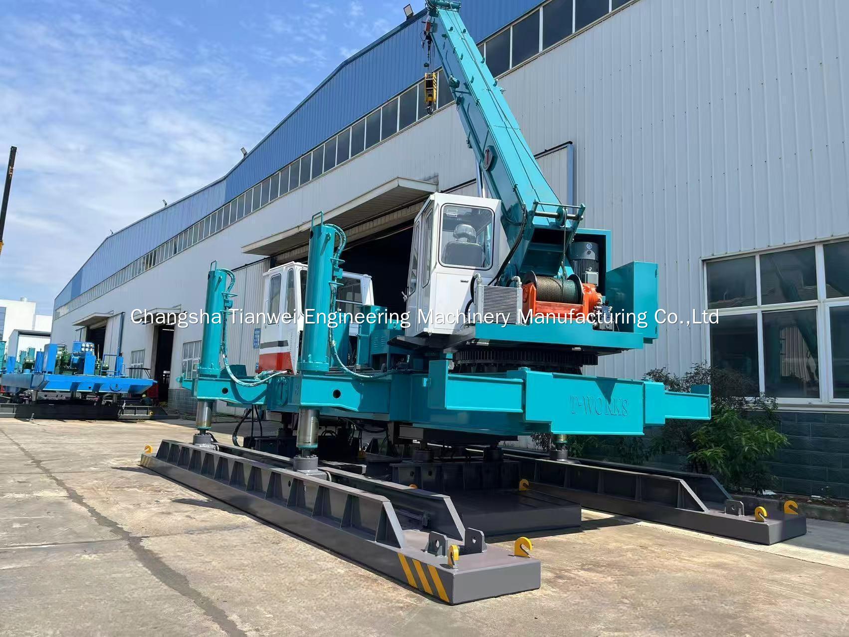 Operator Cabin of T-works Static Pile Driver: Vision, Comfort & Customization 4