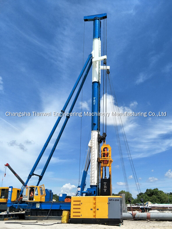 T-works Hydraulic Static Pile Driver: Synergy of Environmental Protection and Efficiency 3