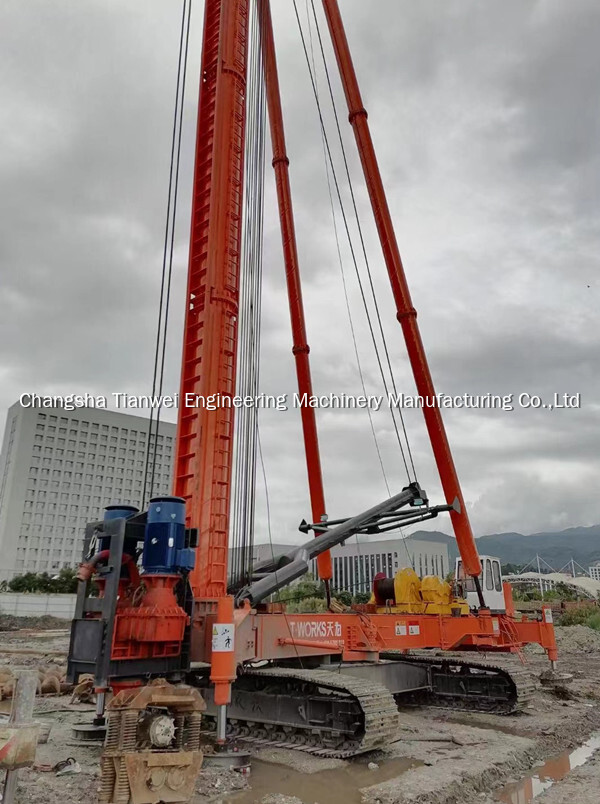 T-works Hydraulic Static Pile Driver: Synergy of Environmental Protection and Efficiency 4