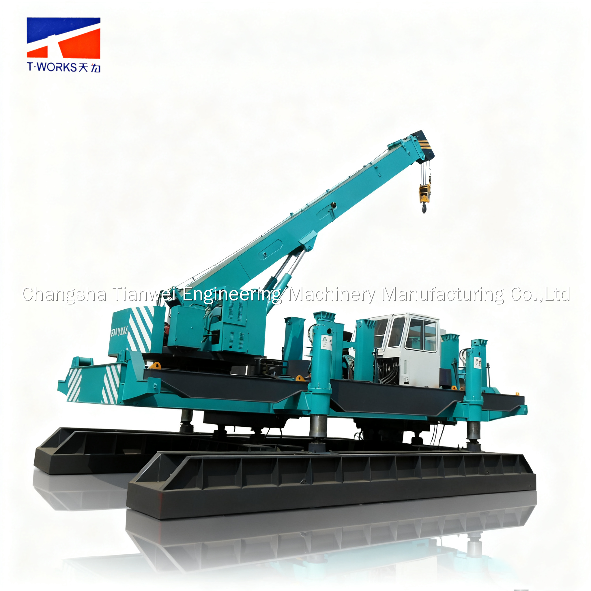 Year-End Sprint, Non-Stop Deliveries! T·WORKS Static Pile Drivers Depart in Batches, Living Up to Every Trust 1