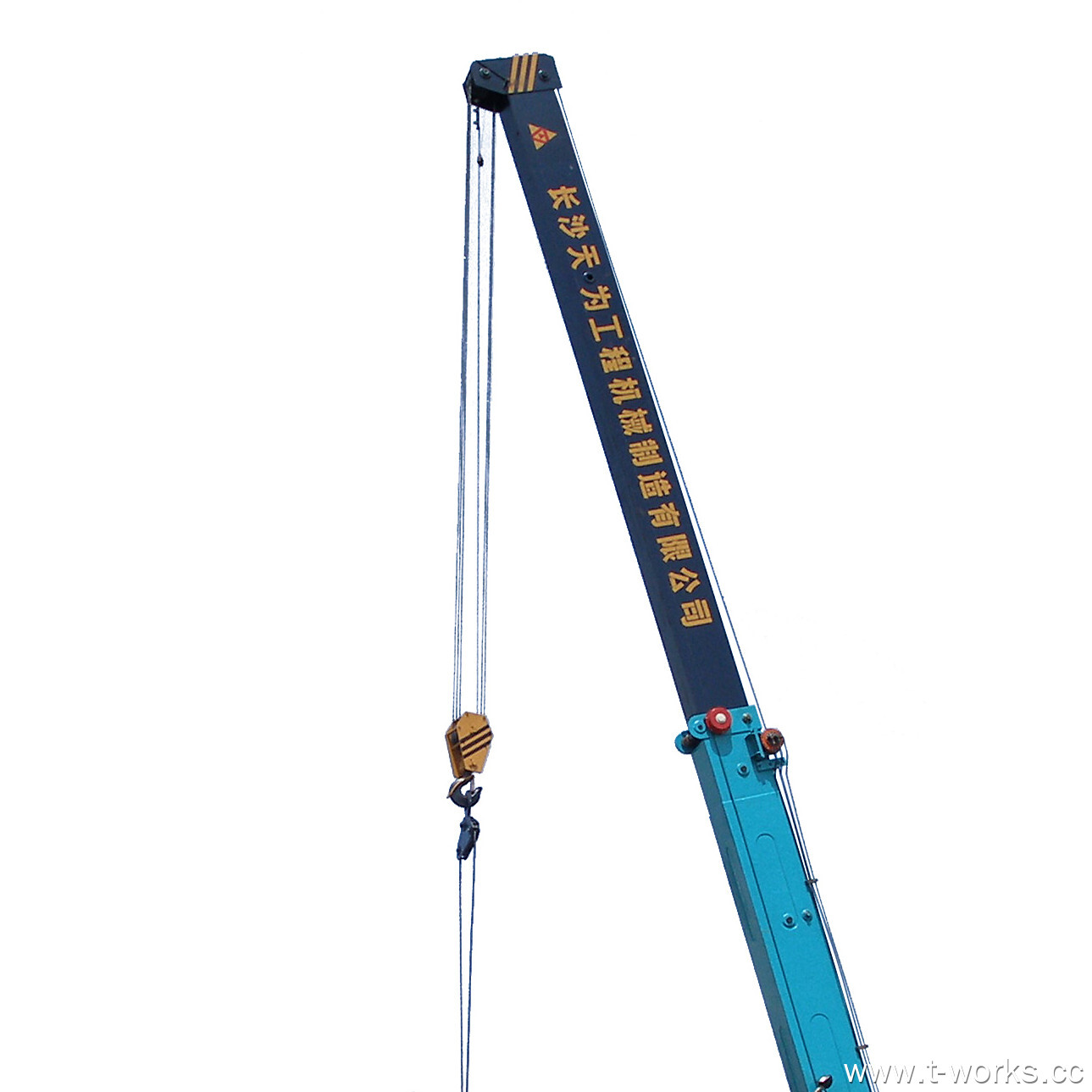 T-works Static Pile Driver Model 460 Completes Boom Testing with Excellent Performance 1