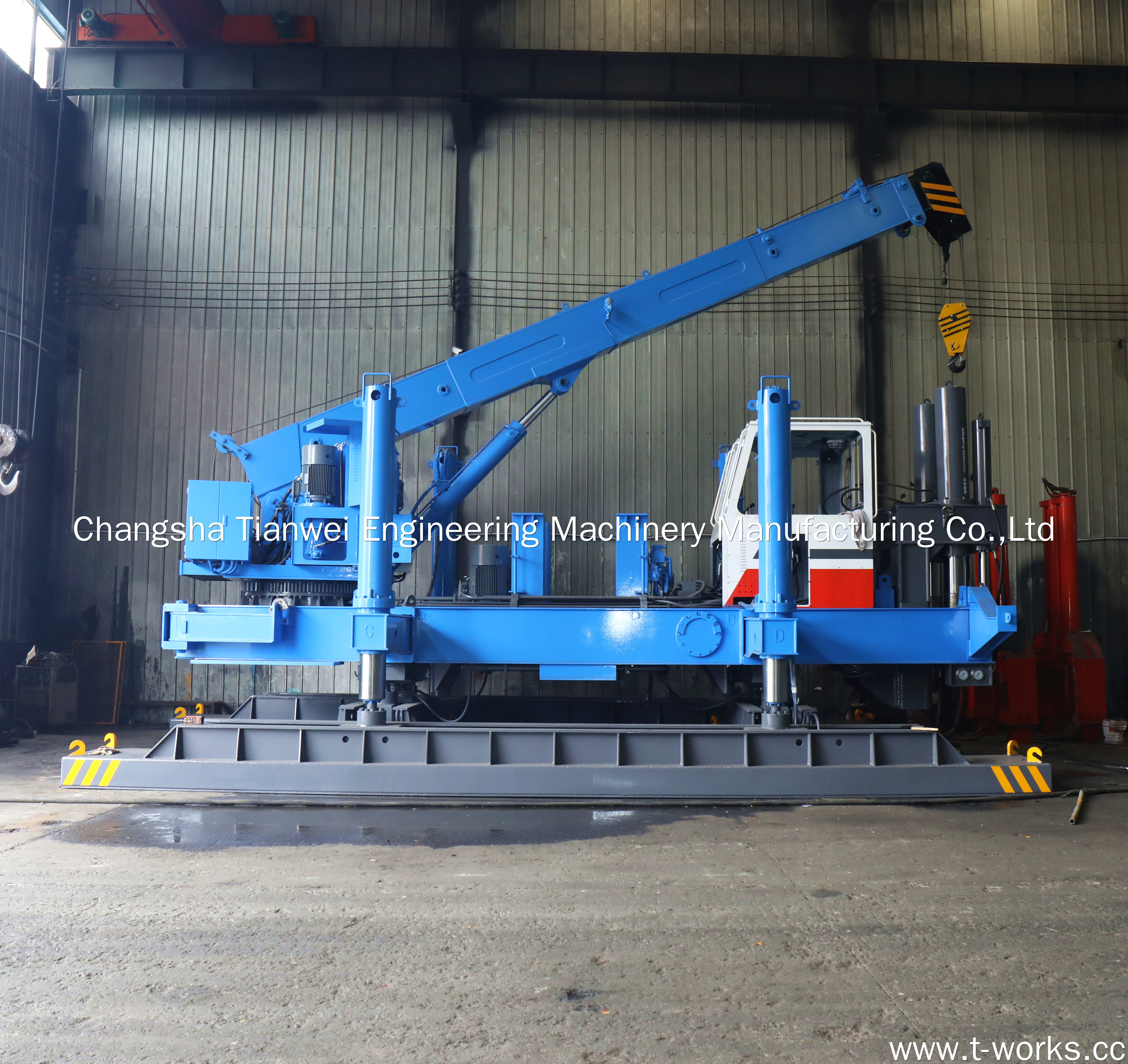 T-works Static Pile Driver: From Top Press to Encircling Press, A Decade of Iteration for Superior Construction Experien 4