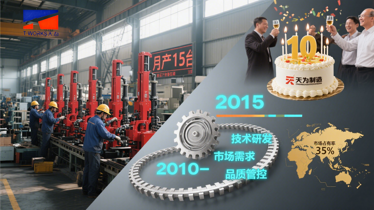 T-works : From Liuyang Industrial Park to Global Markets, A Two-Decade Legacy in Pile Machinery 2