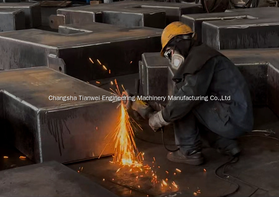 T-works Pile Driver Counterweight Process Fully Unveiled: All-Steel Quality,Steady Global Presence 3