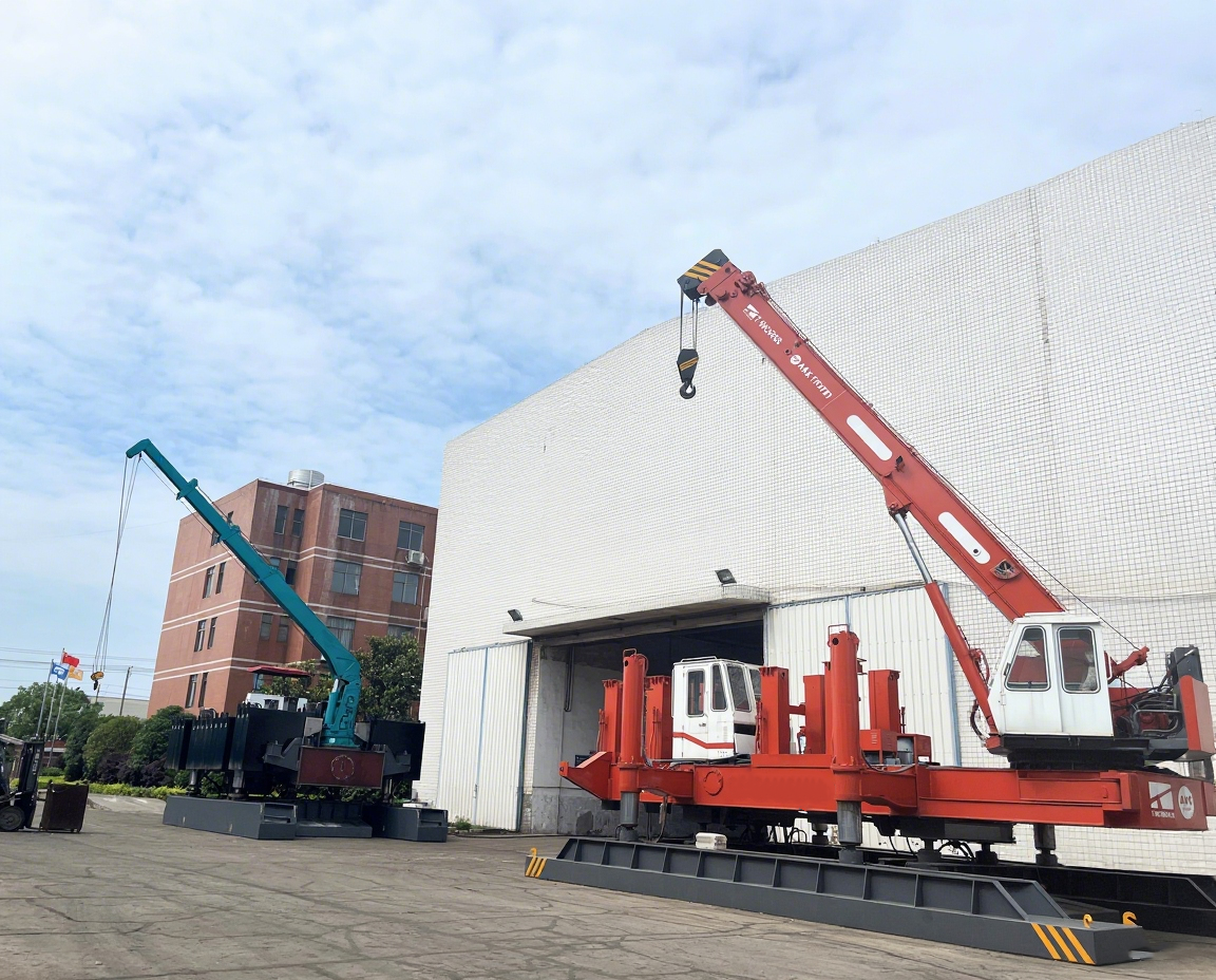 ​ Changsha T-works Remote-controlled Piling Machine Officially Released 3