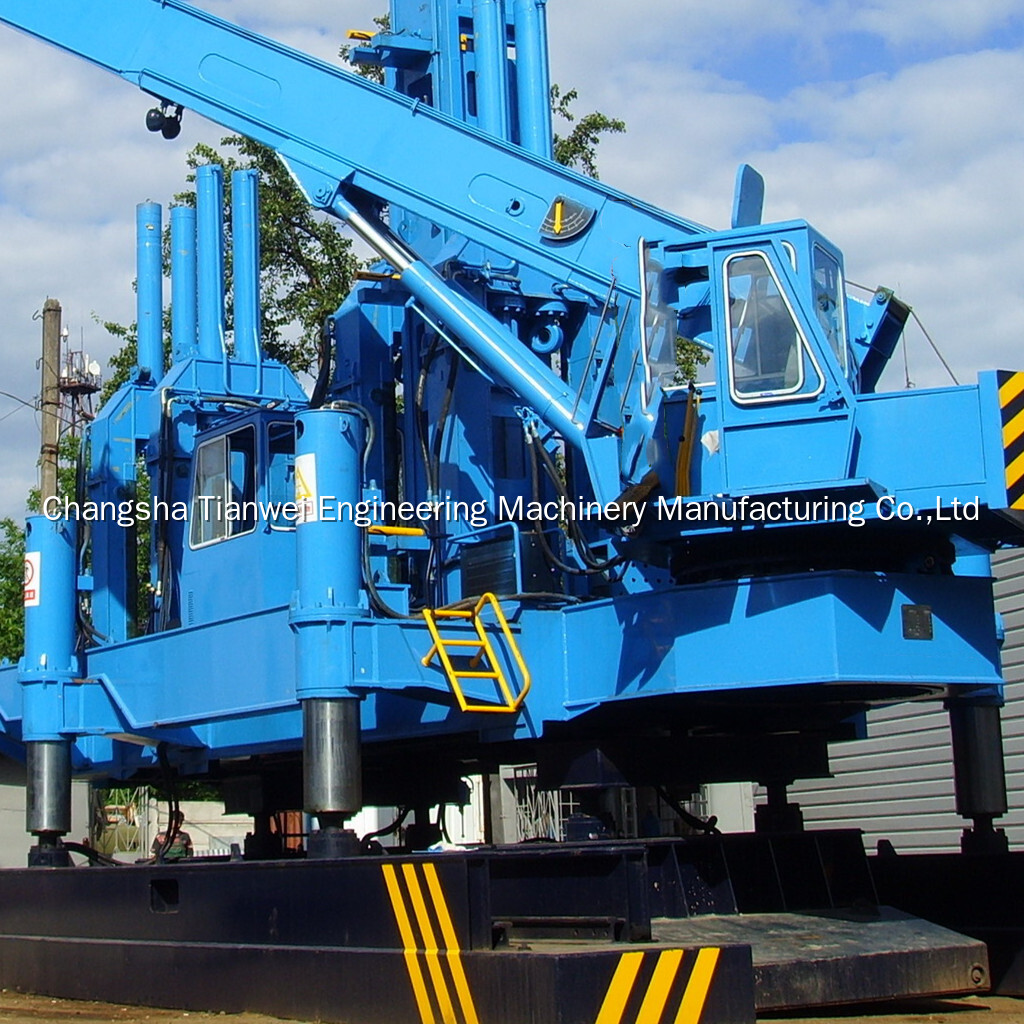 T-works Pile Driver Construction Science 5 : Prevention and Treatment of Gradual Verticality Deviation During Piling 5