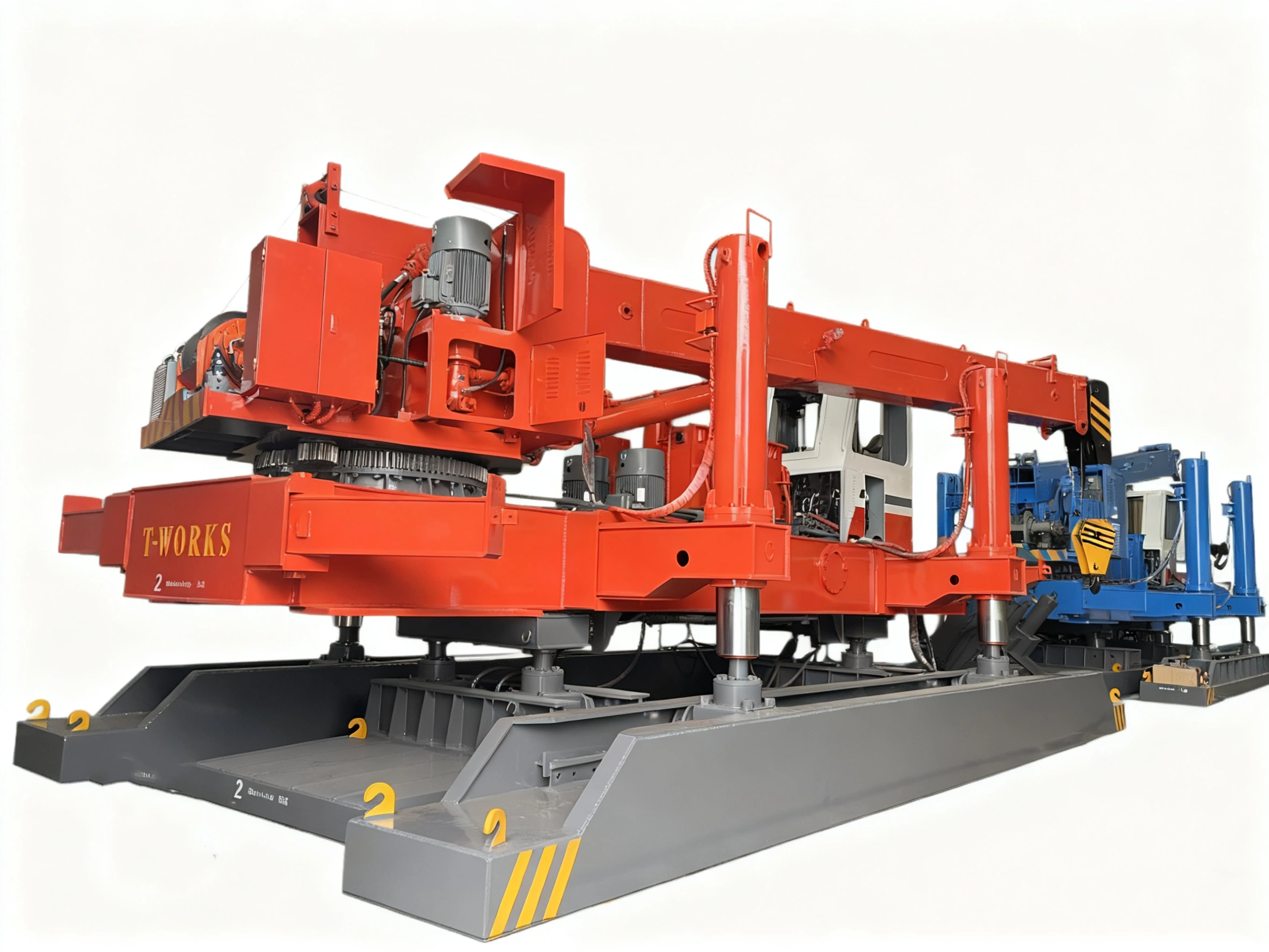 Makinang pangtambak ng Tsina na gumagana sa Silangang Europa para sa proyekto ng pundasyon ng pabahay - T-works 1