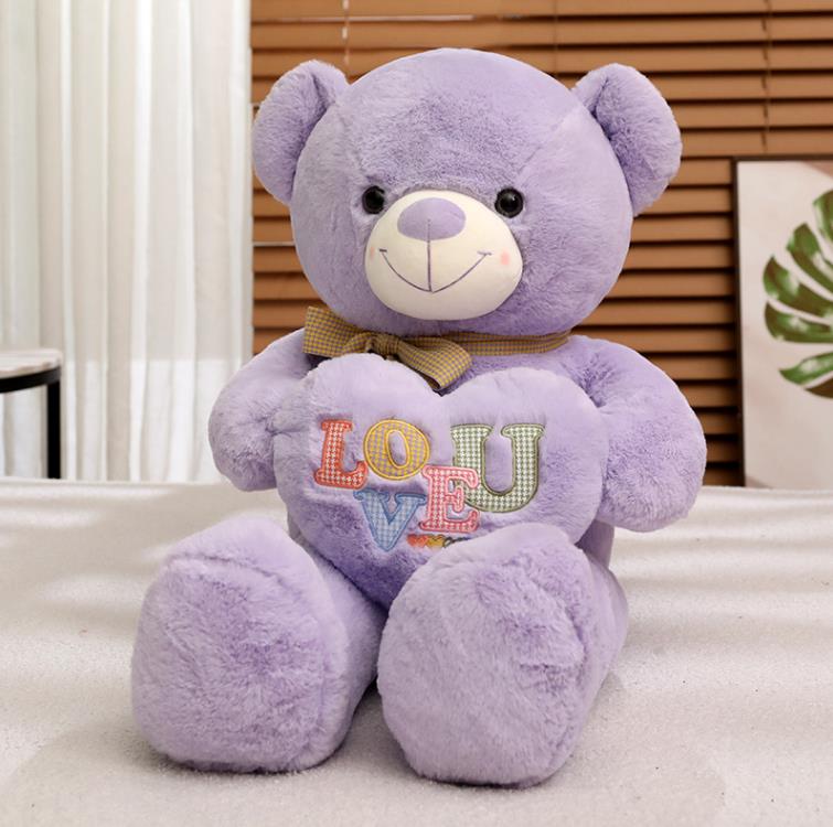 Custom Giant Size Teddy Bear Plush Toy I Love You Bear Stuffed Toys Pillow For Girlfriend 8